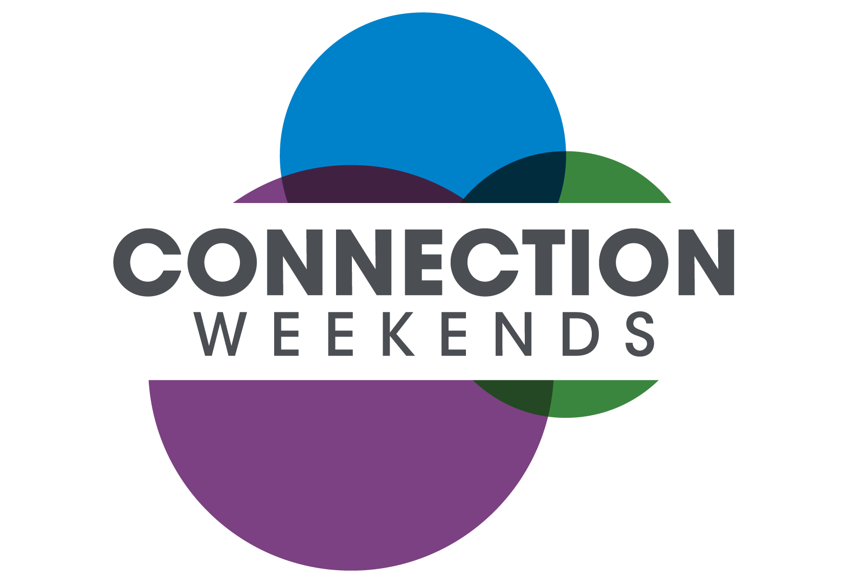 Connection Weekends Logo - gray