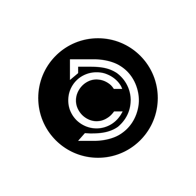 DC icon black